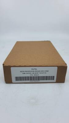 INTEL XEON E5-2420 SIX CORE 15M CACHE, 1.90 GHZ, 7.20 GT/S CPU - 1