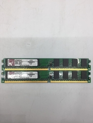 KINGSTON DDR2 2GB(2X1GB) 800MHZ PC2-6400 ECC KVR800D2N6K2/2G - Thumbnail