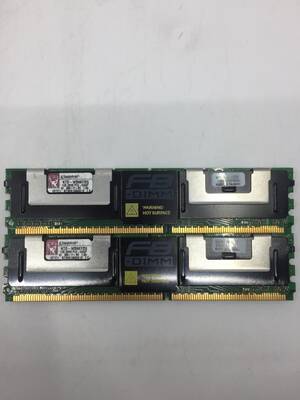 Kingston KTD-WS667/2G 2GB 2X1G DDR2 ECC Reg Fully Buffered Serve