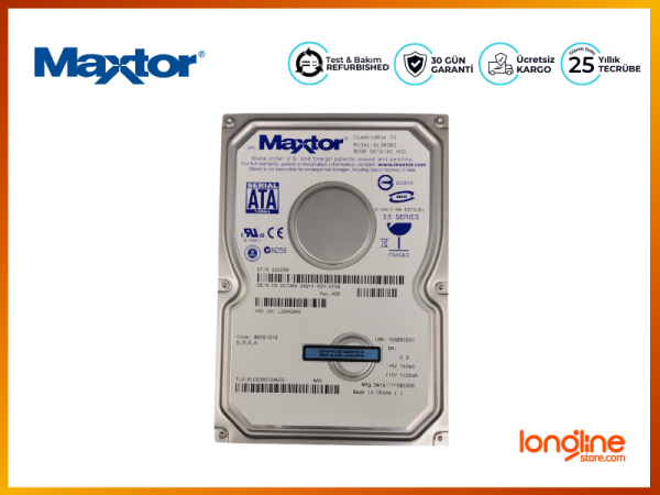 MAXTOR HDD 80GB 7200RPM SATA 3.5INCH 6Y080M0 6L080M0 - 2