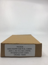 MICRON - MICRON DDR3 8GB 1600MHZ PC3L-12800R REG MT36KSF1G72PZ-1G6K1 (1)
