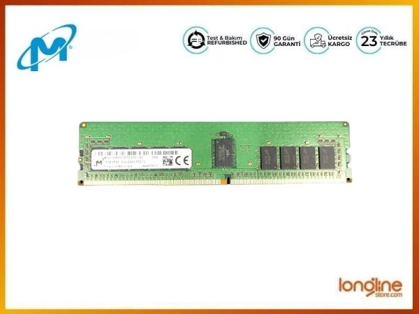 MICRON DDR4 16GB 2666MHZ PC4-21300V-R ECC MTA18ASF2G72PDZ - 1