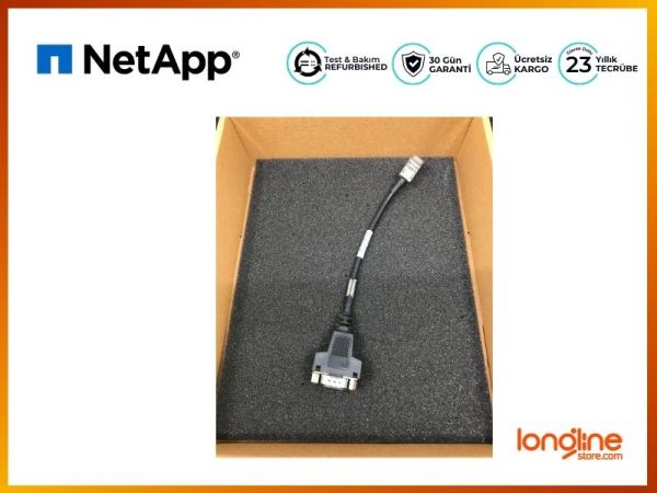 NETAPP X881-R6 CONSOLE SERIAL CABLE ADAPTER 112-00054 RJ45-DB9 - 1