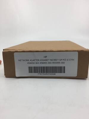 NETWORK ADAPTER GIGABIT NC382T DP PCI-E ETH 458492-B21 458491-001 453055-001 - 1