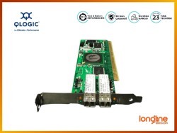 QLOGIC - QLOGIC FIBRE CHANNEL 2GO SERVER QLA2312F PCI 2 PORTS QLA2312