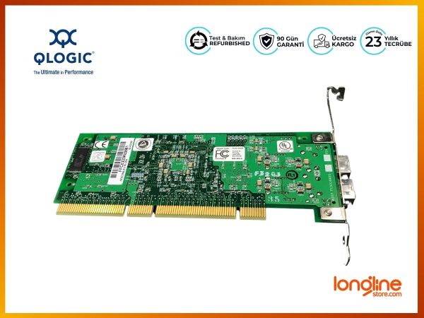 QLOGIC FIBRE CHANNEL 2GO SERVER QLA2312F PCI 2 PORTS QLA2312