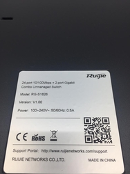 Ruijie RU-RG-S1826 24 Port 10/100/1000 Mbps Gigabit Switch - Thumbnail