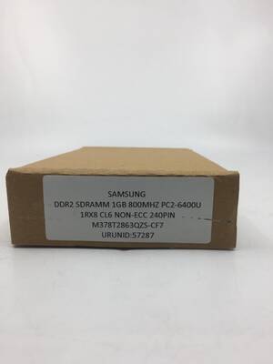Samsung 1GB 1Rx8 PC2-6400U DD2 PC Memory M378T2863QZS-CF7