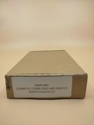 SAMSUNG - SAMSUNG 256MB PC2-3200R DDR2-400 1RX8 ECC M393T3253FZ3-CCC