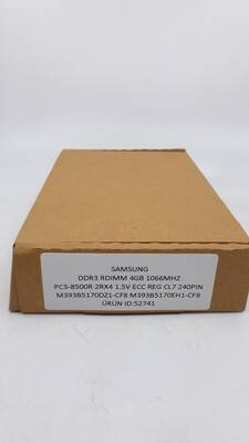 SAMSUNG 4GB PC3-8500R DDR3-1066MHZ M393B5170DZ1-CF8 - 1