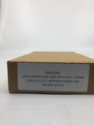 SAMSUNG - SAMSUNG 8GB DDR3 PC3L12800R REG ECC RAM M393B1G70BH0-YK0 (1)