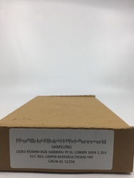 SAMSUNG DDR3 8GB 1600MHZ PC3L-12800R ECC REG M393B1G70QH0-YK0 - Samsung (1)