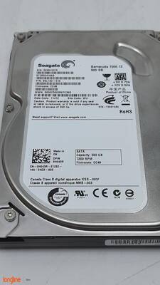 SEAGATE HDD 500GB 7.2K 3G 16MB SATA 3.5 ST3500418AS