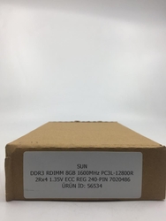 SUN - Sun DDR3 RDIMM 8GB 1600MHZ PC3L-12800R ECC REG 240-PIN 7020486 (1)