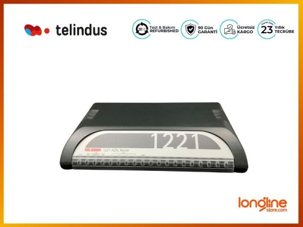 TELINDUS 1221 ADSL-A/B 2ETH-4P ISDN-BRI
