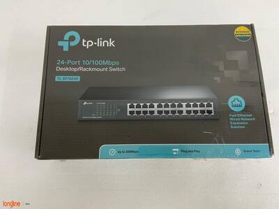 TP-Link TL-SF1024 24-Port Ethernet 10/100Mbps Rackmount Switch