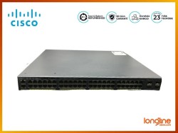 CISCO - CISCO WS-C2960X-48FPS-L Cisco 2960-X 48 GigE PoE 740W LAN Base