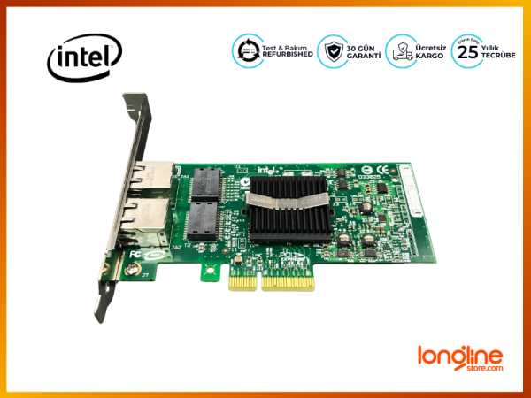 Intel D33682 Dell X3959 0X3959 PCI-e 4x Dual-Port Gigabit Network Adapter - 2