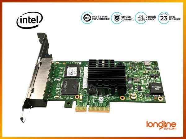 INTEL NETWORK ADAPTER PRO/1000 QP RJ-45 PCI-E 2.0 ETH I350-T4 - 3