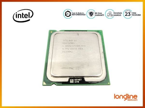 Intel Pentium 4 SL7PW 3.2ghz LGA775 1MB 800FSB CPU Processor