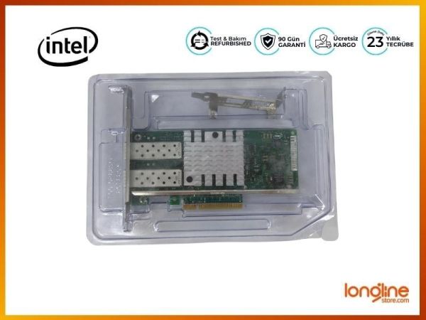Intel X520-DA2 Dual Port 10Gb SFP+ Ethernet Server Adapter 02094N - 1