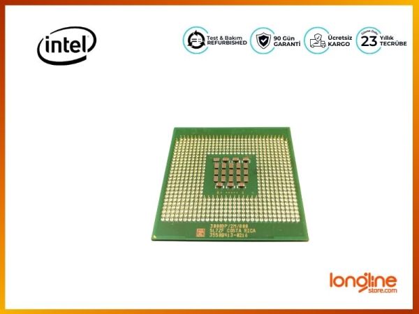 Intel CPU Xeon 3.0GHZ 800MHZ 2MB L2 PROCESSOR SL7ZF - 2