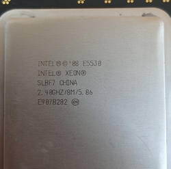 INTEL XEON CPU QUAD CORE E5530 2.4GHZ 5.86 GT/S 8MB CACHE SLBF7 - 3