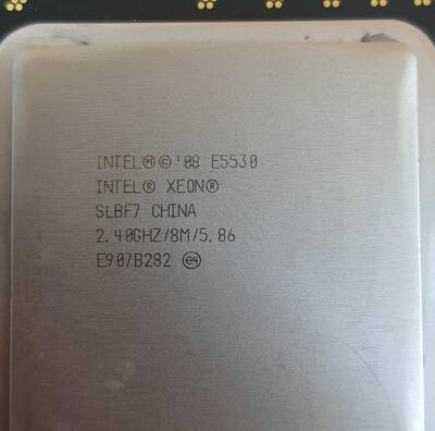 INTEL XEON CPU QUAD CORE E5530 2.4GHZ 5.86 GT/S 8MB CACHE SLBF7 - 3