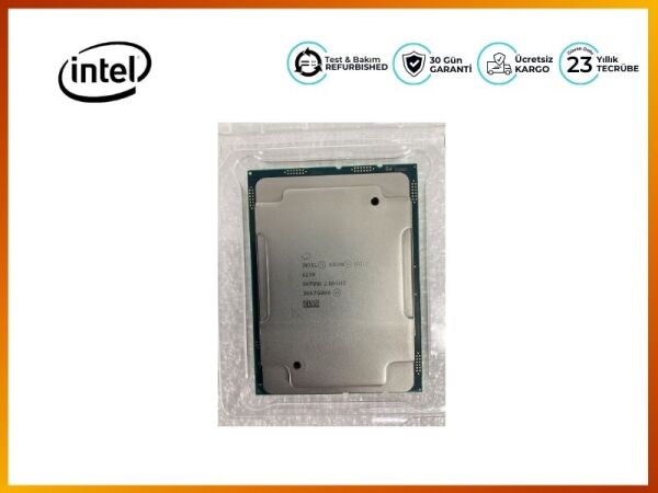 INTEL XEON GOLD 20 CORE PROCESSOR 6230 2.10GHZ 27.5MB 125W FCLGA3647 CPU SRF8W - 1