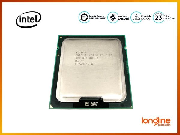 INTEL XEON QC CPU E52403 10MB 1.80GHZ SR0LS - 3
