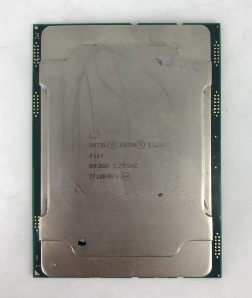 Intel Xeon Silver 4114 SR3GK 2.2GHz 13.75 MB 10 Core Server CPU