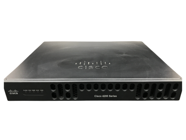 ISR4221/K9 CISCO ISR 4221 ROUTER, 2GE,2NIM,4GB/4GB MEMORY - 1