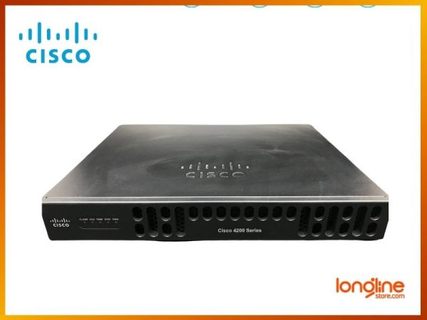 ISR4221/K9 CISCO ISR 4221 ROUTER, 2GE,2NIM,4GB/4GB MEMORY