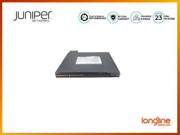 Juniper EX 3200 EX3200-24P 24 PORT Gigabit Network PoE Switch - 2