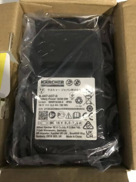 KARCHER AKUMULATOR 6.447-037.0 18 V /5.0 AH - 2