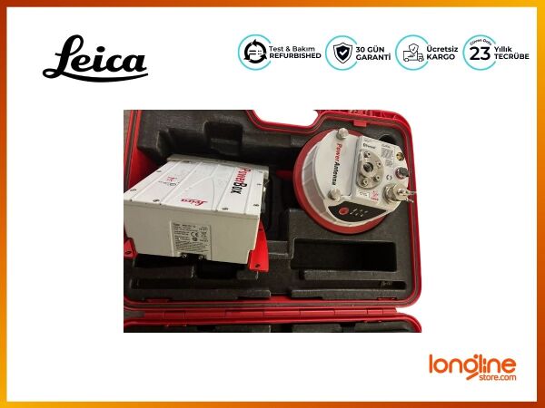 Leica Mns1250 GG Power Box Mna950 Power Antenna, Grt246 , Ctb102 Tribrach Gfu14 - 2