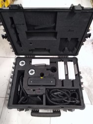 Leica Paver Trimmer Panel Control - TCP27S Telelink - 360 Reflector Pro Prism Set - Leica