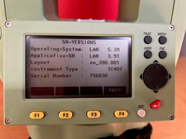 Leica TC-407 Total Station - 3