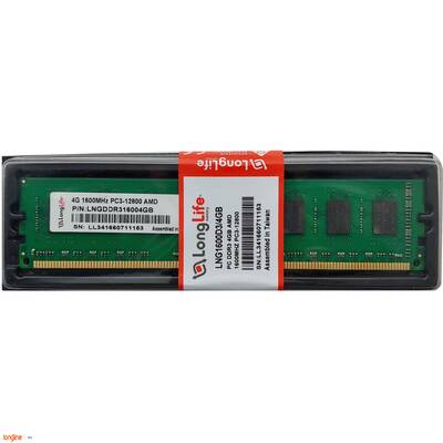 LongLife LNFDDR316004GB 4GB DDR3 1600MHz MASAÜSTÜ PC RAM