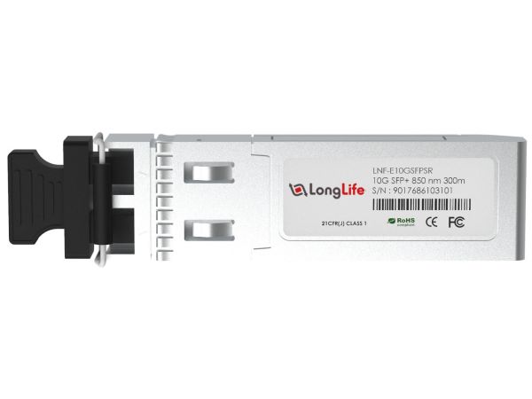 Longlife LNF-E10GSFPSR Compatible 10G SFP+ SR 850nm 300m Transceiver