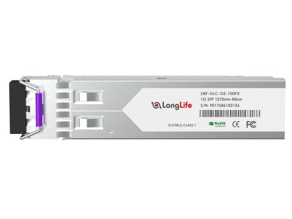 Longlife LNF-GLC-GE-100FX 100BASE-FX SFP SGMII 1310nm 2km for Cisco Transceiver