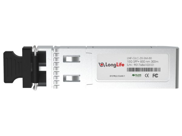 Longlife LNF-GLC-ZX-SM-80 Compatible 1000BASE-ZX SFP 1550nm 80km - 2