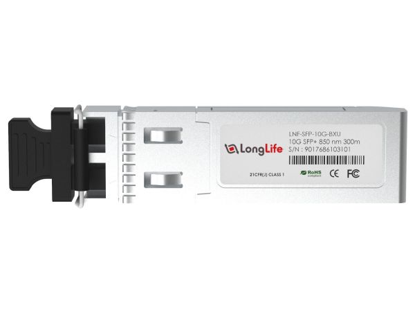 Longlife LNF-SFP-10G-BXU 10GBASE-BX10-U BiDi SFP+ 1270nm-1330nm-RX for Cisco - 2