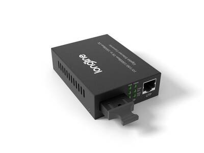 Longline 10/100/1000M 1310/1550nm WDM BiDi 10Km SC Media Converter - 3