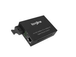 Longline 10/100/1000M 1490/1550nm WDM BiDi 60Km SC Media Converter - 4
