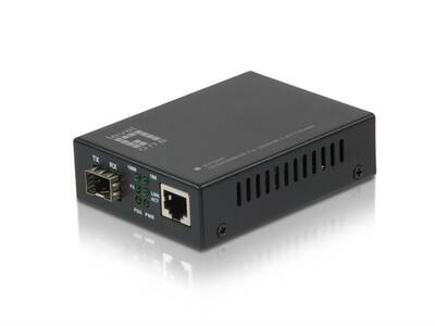 Longline 10/100/1000M Ethernet to Fiber Media Converter 1GE SFP Slot LNG-8110G-SFP-AS