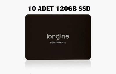 Longline 120GB 2.5" Sata SSD 560/530MB/s 3D NAND LNG560SSD/120GB 10'LU PAKET
