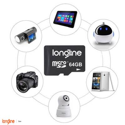 Longline 128 GB MicroSDHC Class 10 Hafıza Kartı + Adaptör