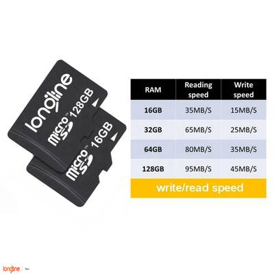 Longline 128 GB MicroSDHC Class 10 Hafıza Kartı + Adaptör