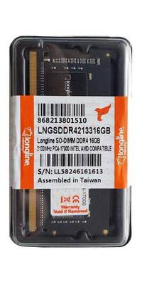 Longline 16GB DDR4 2133MHz NOTEBOOK RAM LNGSDDR4213316GB - 2